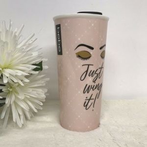 BeBe Coffee Mug Porcelain Tumbler Just Wing It